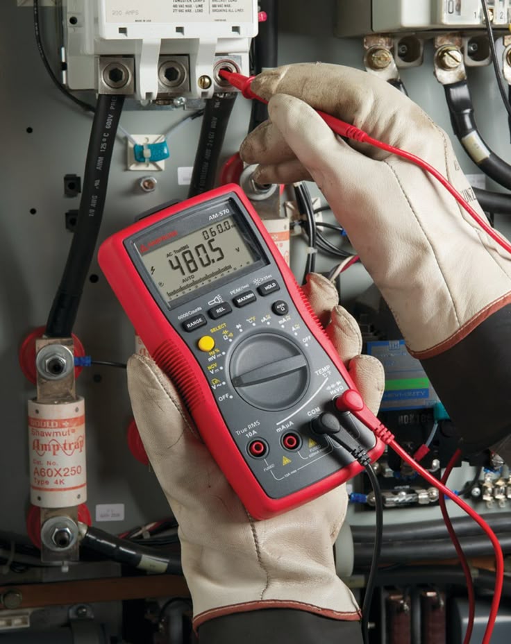 Amprobe Industrial Amp 1000-Volt Digital Truerms Multimeter (Battery Included) in Black _ AM-570